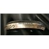 Image 1 : Coin Silver Hand Forged Ingot Bracelet