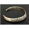 Image 3 : Coin Silver Hand Forged Ingot Bracelet