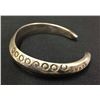 Image 4 : Coin Silver Hand Forged Ingot Bracelet