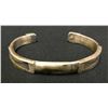 Image 1 : Hand Forged Coin Silver Ingot Bracelet