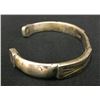 Image 3 : Hand Forged Coin Silver Ingot Bracelet