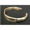 Image 4 : Hand Forged Coin Silver Ingot Bracelet