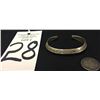 Image 6 : Coin Silver Hand Forged Ingot Bracelet