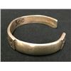 Image 3 : Hand Forged Coin Silver Ingot Bracelet