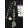 Image 7 : Navajo Turquoise Necklace - Handmade Chain
