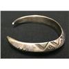 Image 2 : Hand Forged Coin Silver Ingot Bracelet