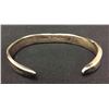 Image 6 : Coin Silver Hand Forged Ingot Bracelet