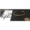 Image 7 : Coin Silver Hand Forged Ingot Bracelet