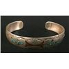 Image 2 : Vintage Navajo Inlay Bracelet
