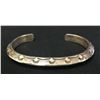 Image 1 : Sterling Silver Stamped Cuff Bracelet