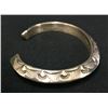 Image 2 : Sterling Silver Stamped Cuff Bracelet