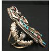 Image 2 : Large Rainbow Man Inlay Cuff Bracelet