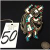 Image 6 : Large Rainbow Man Inlay Cuff Bracelet
