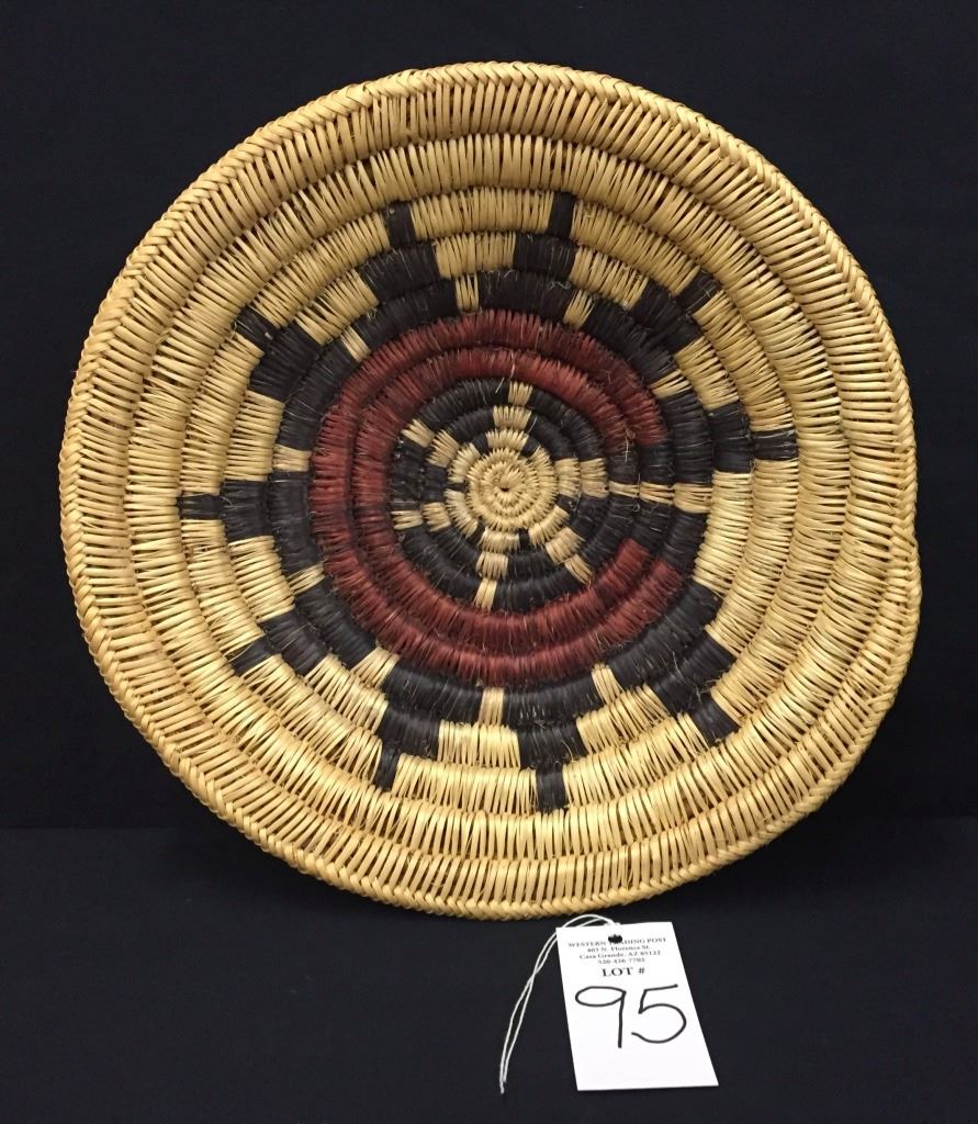 Vintage Navajo Wedding Basket