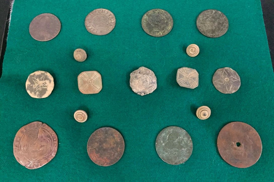 Spanish Colonial Era Artifacts Display