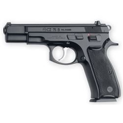CZ 75B 9mm, 16 shot, 4.7"BRL, Steel Frame with Black Polycoat Finish, NEW IN BOX