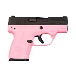Beretta NANO, 9mm, 6 Shot, Black Pronox Finish with Pink Polymer, NEW IN BOX