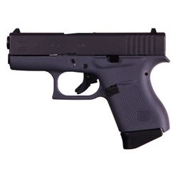 GLOCK G43, GRAY Polymer, 9mm, 6 Shot, 3.39"BRL, NEW IN BOX, 6.26" Overall