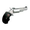 Image 1 : North American Arms, Black Widow, Single Action, 22LR, 2" BRL, Stainless Steel Frame
