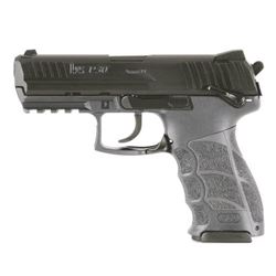 Heckler and Koch P30S V3 9mm, 15 Shot, Safety, Grey Polymer, NEW IN BOX, DA/SA