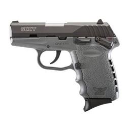 SCCY CPX-1 9mm Pistol, 10 Shot, 3.1"BRL,, 15 oz, 5.7" Overall, NEW IN BOX, Safety
