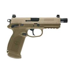 FNH FNX-45 TACTICAL 45ACP Flat Dark Earth, 15 Shot, NEW IN BOX, Threaded Brl, Night Sights, #66968