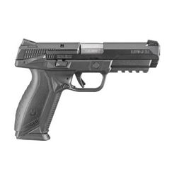 Ruger, American, Centerfire Pistol, 45ACP, 4.5" Barrel, Polymer Frame, Black Finish, 2-10Rd Mags