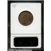 Image 2 : 1857 1/2 C MS63 Red and Brown ANACS.