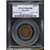 Image 1 : 1842 1/2 C Restrike PR64 Red and Brown PCGS.
