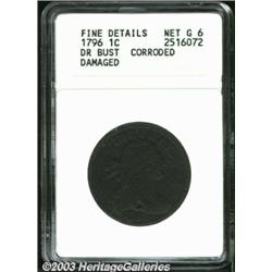 1796 1C Reverse of 1797--Corroded, Damaged--ANA