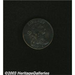 1804 1C Restrike AU50 Corroded Uncertified.