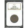 Image 1 : 1850 1C MS65 Red and Brown NGC.