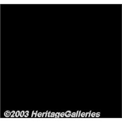 1853 1C MS64 Red and Brown, PVC, Uncertified.