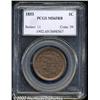 Image 1 : 1853 1C MS65 Red and Brown PCGS.