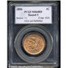 Image 1 : 1856 1C Slanted 5 MS64 Red PCGS.