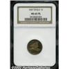 Image 1 : 1857 1C MS65 Prooflike NGC.