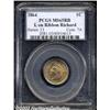 Image 1 : 1864 1C L On Ribbon MS65 Red PCGS.