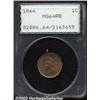 Image 1 : 1866 1C MS64 Red and Brown PCGS.