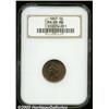 Image 1 : 1867 1C MS65 Red and Brown NGC.