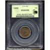 Image 1 : 1868 1C MS65 Red and Brown PCGS.