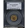 Image 1 : 1872 1C MS65 Red PCGS.