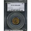 Image 1 : 1876 1C MS64 Red and Brown PCGS.