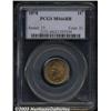 Image 1 : 1878 1C MS66 Red and Brown PCGS.