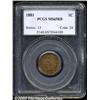 Image 1 : 1881 1C MS65 Red and Brown PCGS.