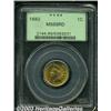 Image 1 : 1882 1C MS66 Red PCGS.