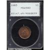 Image 1 : 1883 1C MS65 Red PCGS.