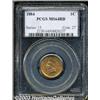 Image 1 : 1884 1C MS64 Red PCGS.