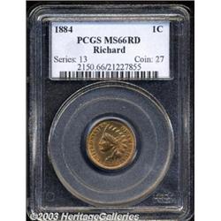 1884 1C MS66 Red PCGS.