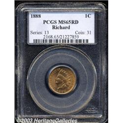 1888 1C MS65 Red PCGS.
