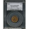 Image 1 : 1894 1C Doubled Date MS64 Red and Brown PCGS.